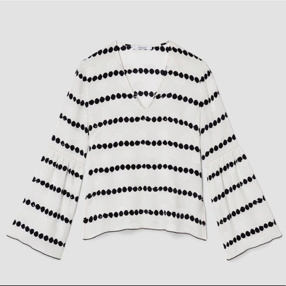 Dereklam 10 Crosby V-Neck Long sleeve blouse - Picture 2 of 6